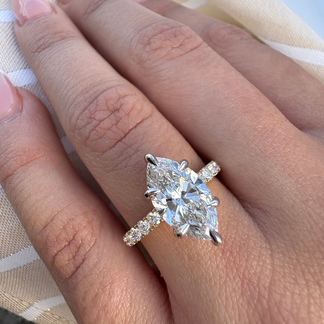 Marquise Allegra Engagement Ring - Armans Fine Jewellery