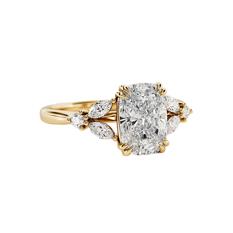 Celestial Cushion Cut Diamond Engagement Ring - Armans Fine Jewellery