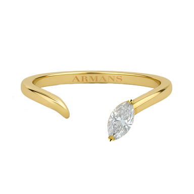 Marquise Diamond Drift Ring - Armans Fine Jewellery