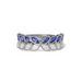 Marquise Diamond and Blue Sapphire Butterfly Band - Armans Fine Jewellery