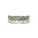 Marquise Diamond and Green Emerald Butterfly Band - Armans Fine Jewellery