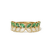 Marquise Diamond and Green Emerald Butterfly Band - Armans Fine Jewellery