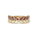 Marquise Diamond and Red Ruby Butterfly Band - Armans Fine Jewellery