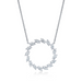 Marquise Diamond Eternity Pendant - Armans Fine Jewellery