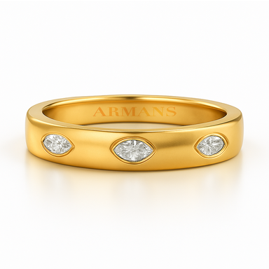 The Solenna Inlay Ring - Armans Fine Jewellery