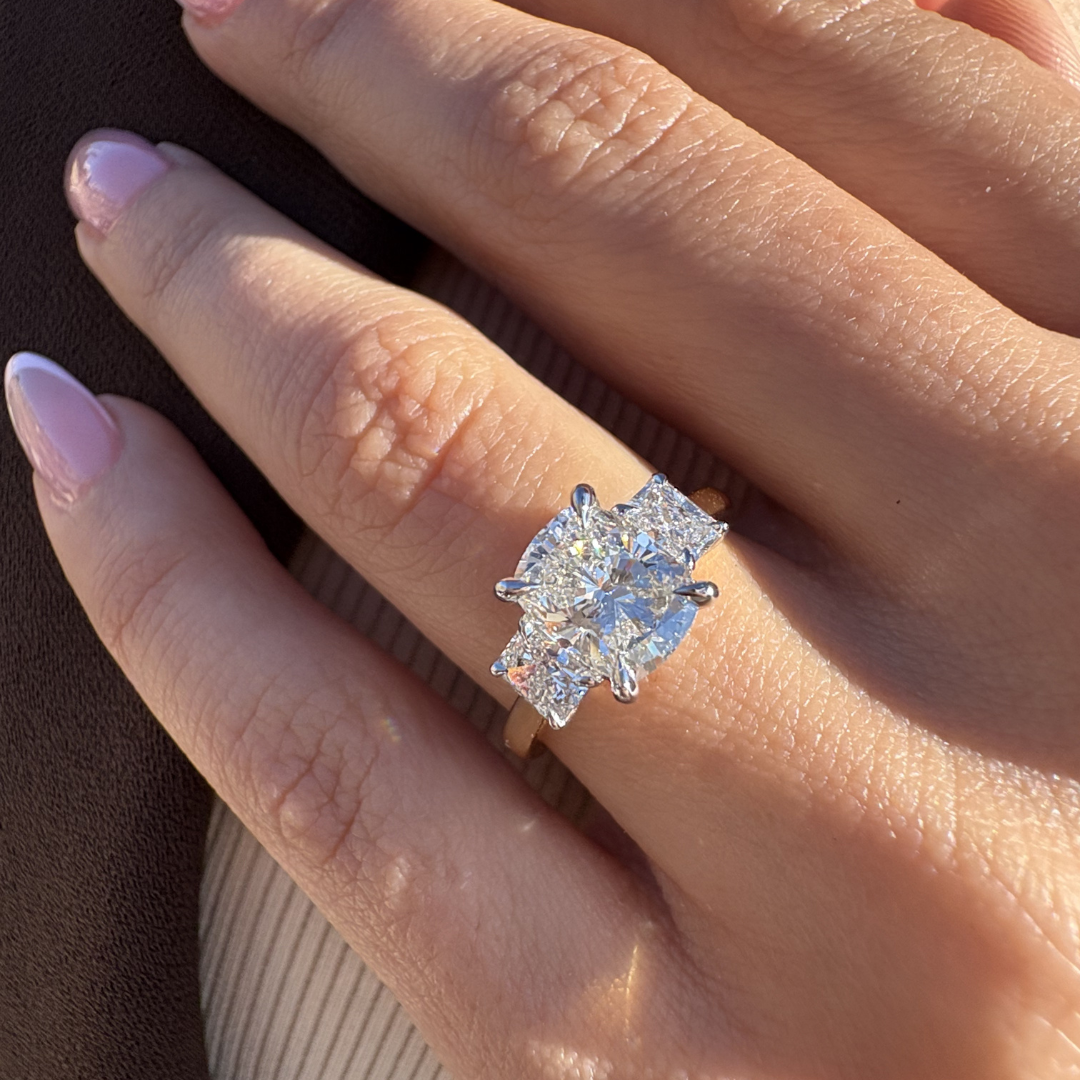Meghan Sparkle Lab Grown Engagement Ring