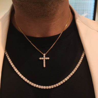 Men's Diamond Cross Necklace - Armans Fine Jewellery