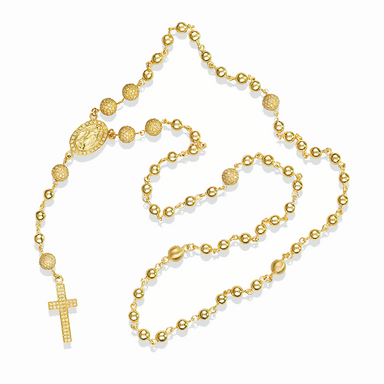 Men's Diamond Rosary Necklace - Armans Fine Jewellery