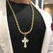 Men's Orthodox Cross Necklace - Armans Fine Jewellery