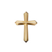 Men's Solid Gold Cross Stud Earring - Armans Fine Jewellery