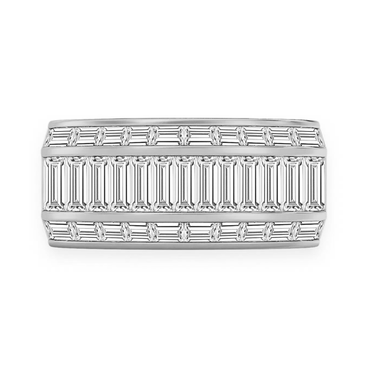 Mens Baguette Diamond Ring - Armans Fine Jewellery