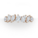 Mixed Diamond Half Band Eternity Ring - Armans Fine Jewellery