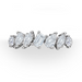Mixed Diamond Half Band Eternity Ring - Armans Fine Jewellery
