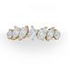 Mixed Diamond Half Band Eternity Ring - Armans Fine Jewellery