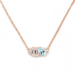 Mixed Shape Cluster Necklace - Armans Fine Jewellery