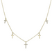 Multi Cross Necklace - Armans Fine Jewellery