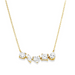 Multi Diamond Bar Necklace - Armans Fine Jewellery