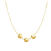 Multi Solid Gold Initial Block Charm Necklace - Armans Fine Jewellery