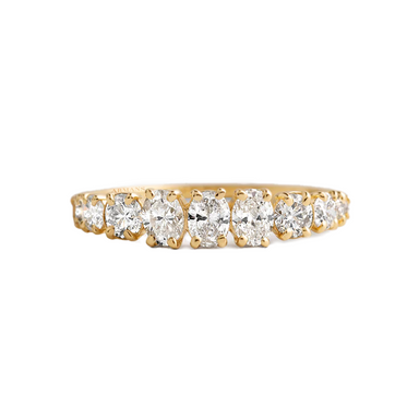 Oval Cut Diamond Eternity Band - Armans Fine Jewellery