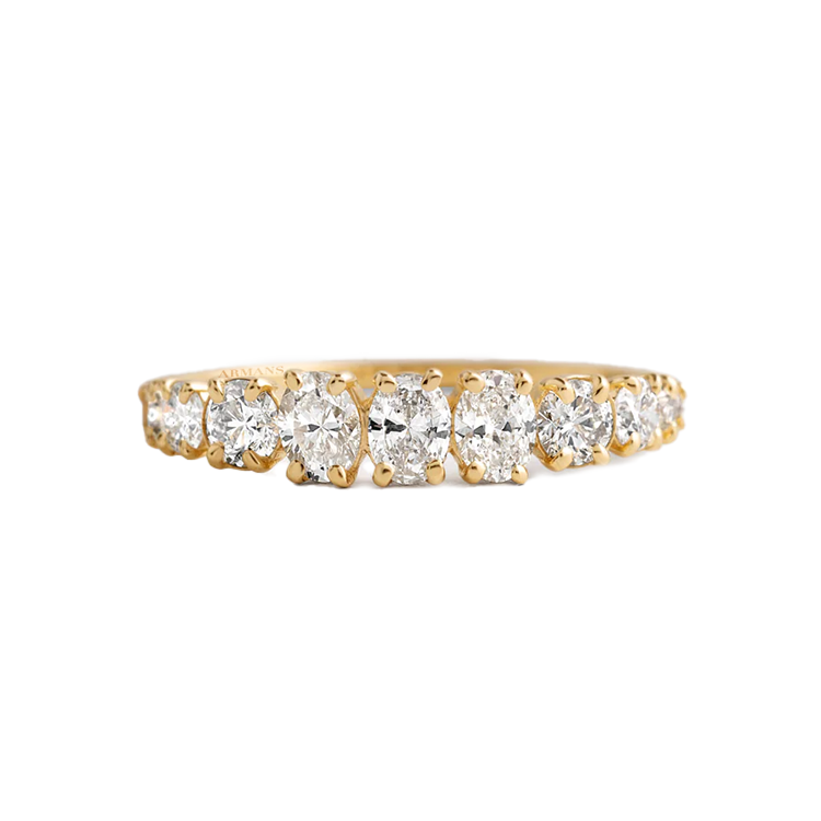 Oval Cut Diamond Eternity Band - Armans Fine Jewellery