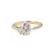 Oval Diamond Split Engagement Ring - Armans Fine Jewellery