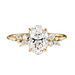 Oval Elora Diamond Cluster Engagement Ring - Armans Fine Jewellery