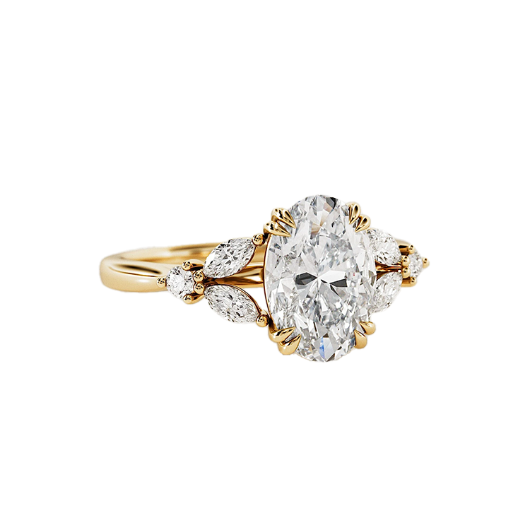 Oval Harmony Diamond Engagement Ring | Armans Fine Jewellery