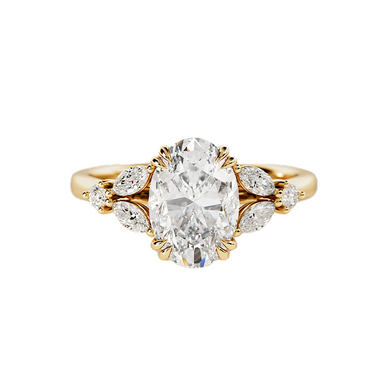 Oval Harmony Lab Grown Diamond Engagement Ring - Armans Fine Jewellery