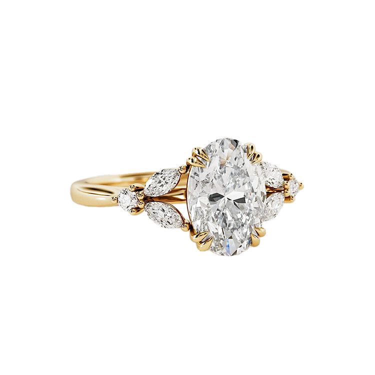 Oval Harmony Lab Grown Diamond Engagement Ring - Armans Fine Jewellery