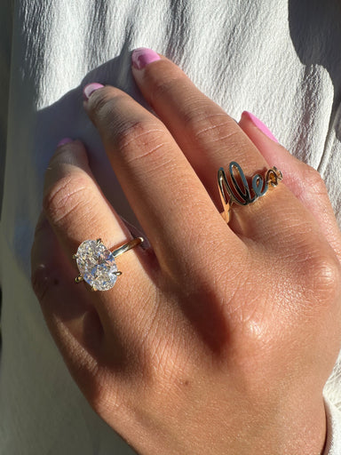 Oval Madison 6 Claw Engagement Ring - Armans Fine Jewellery