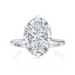 Oval Madison 6 Claw Lab Grown Engagement Ring - Armans Fine Jewellery