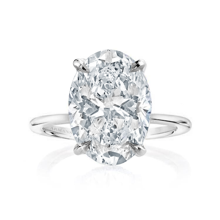 Oval Madison Engagement Ring - Armans Fine Jewellery