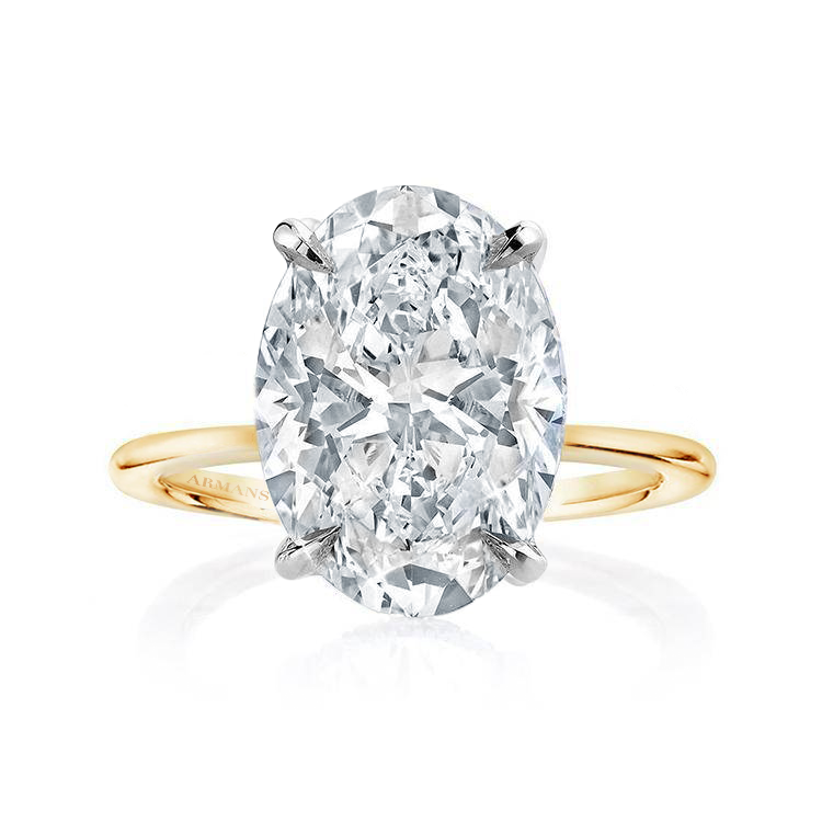 Oval Madison Engagement Ring - Armans Fine Jewellery
