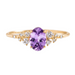 Aurora Purple Sapphire Engagement Ring - Armans Fine Jewellery