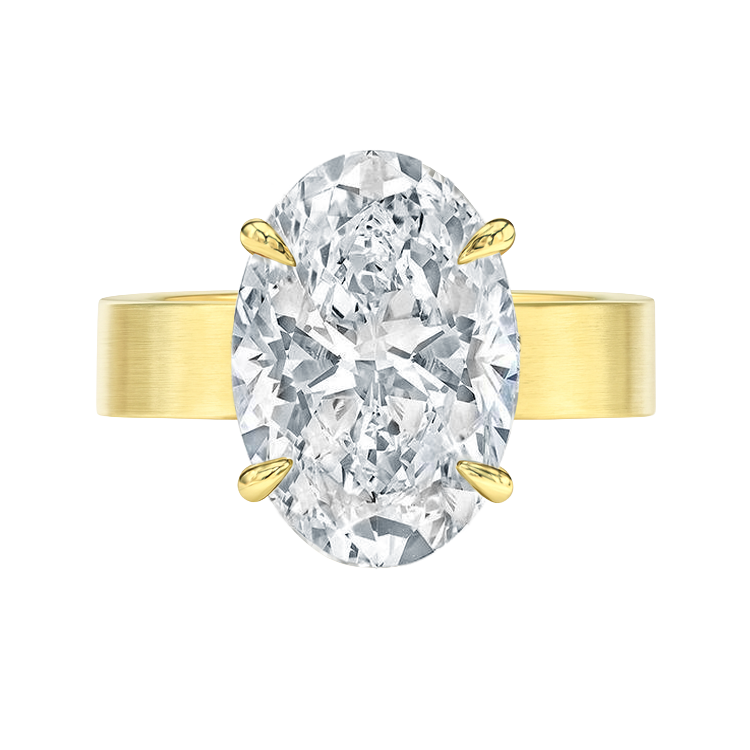 Oval Sovereign Diamond Ring - Armans Fine Jewellery