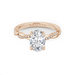 Oval Twist Engagement Ring - Armans Fine Jewellery