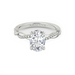 Oval Twist Engagement Ring - Armans Fine Jewellery