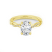 Oval Twist Engagement Ring - Armans Fine Jewellery