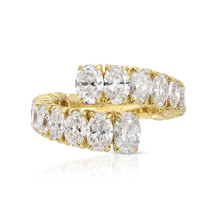 Halo diamond hot sale eternity ring