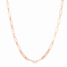 Paper Clip Chain Link Necklace - Armans Fine Jewellery