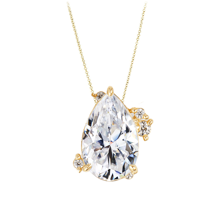 Pear Indie Diamond Necklace - Armans Fine Jewellery
