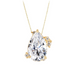 Pear Indie Diamond Necklace - Armans Fine Jewellery