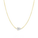 Horizontal Pear Solitaire Diamond Pendant - Armans Fine Jewellery