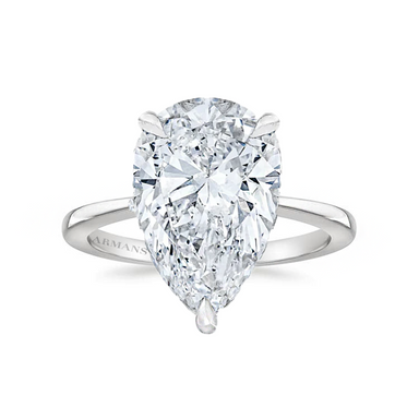 Pear Madison Lab Grown Engagement Ring - Armans Fine Jewellery
