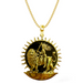 Persian Woman Life Freedom Lion Sun Necklace Chain Necklace - Armans Fine Jewellery