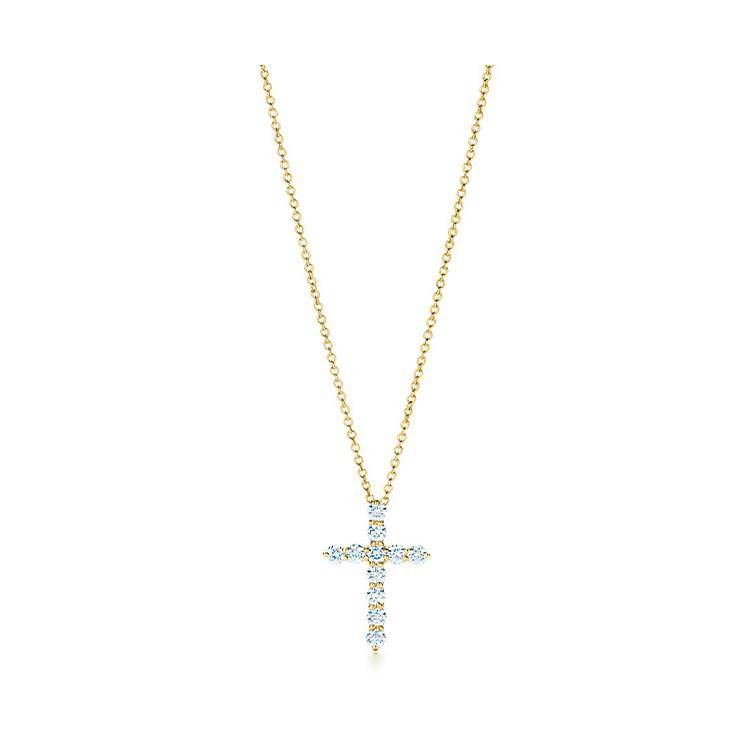 Men's Diamond Cross Necklace