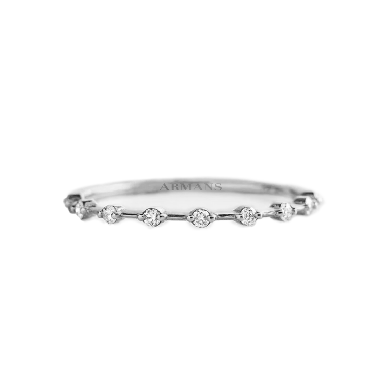 Petite Emily Diamond Band - Armans Fine Jewellery