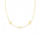 Petite Multi Initial Heart Necklace - Armans Fine Jewellery