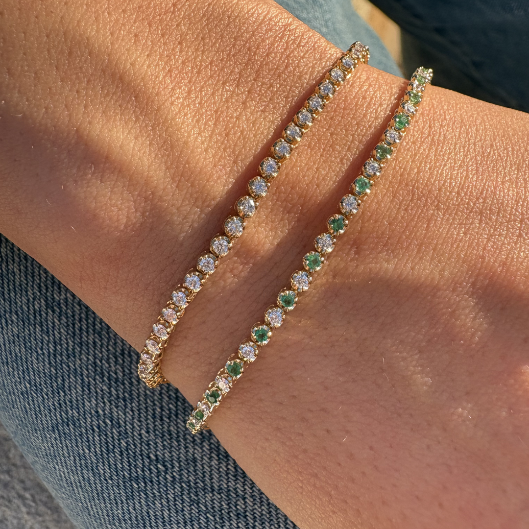 Petite Diamond Tennis Bracelet