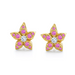 Pink Sapphire Star Earrings - Armans Fine Jewellery